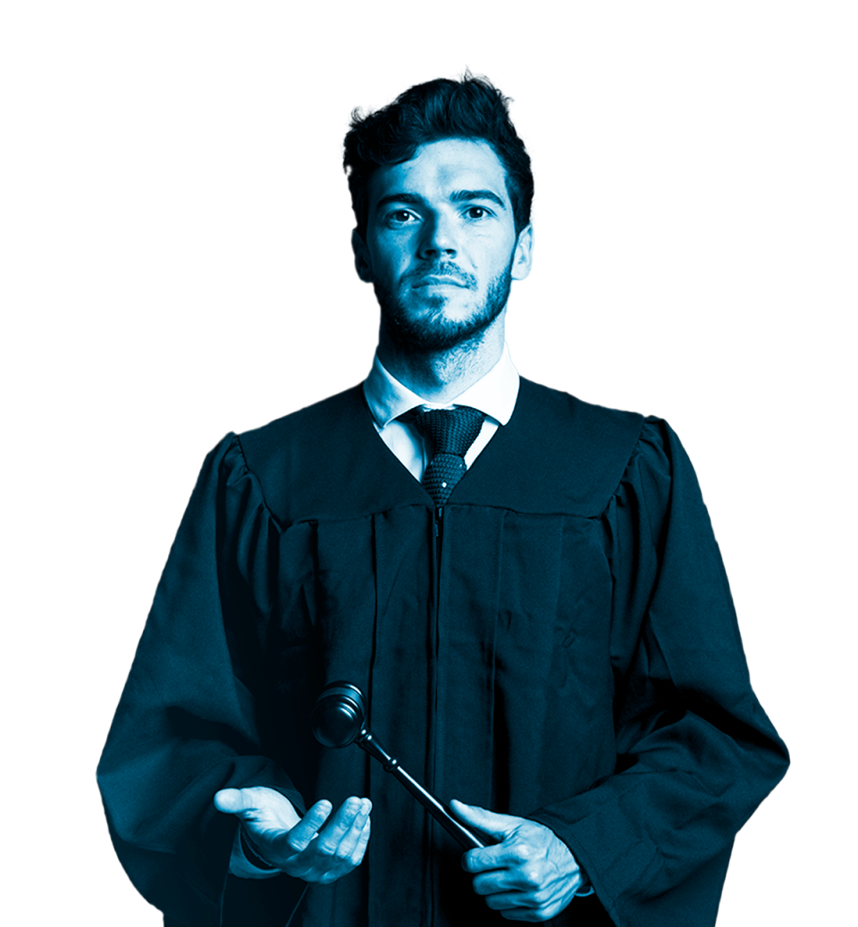 Foto de un estudiante del Grado en Derecho