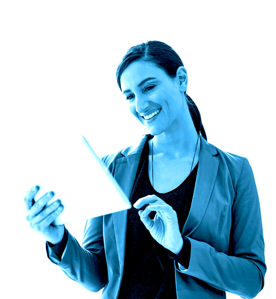 Foto de una mujer estudiante del Grado de Economía Digital