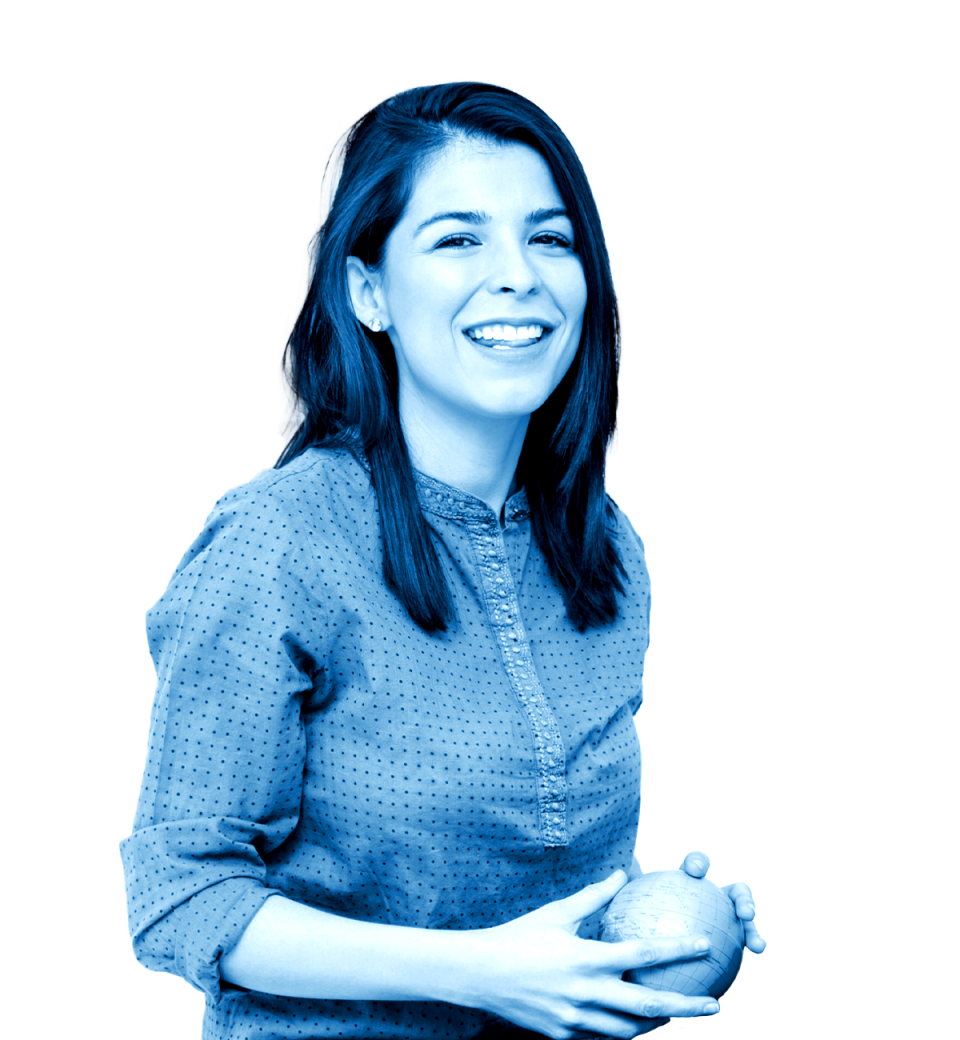 Foto de una mujer estudiante del Grado de Educación Infantil