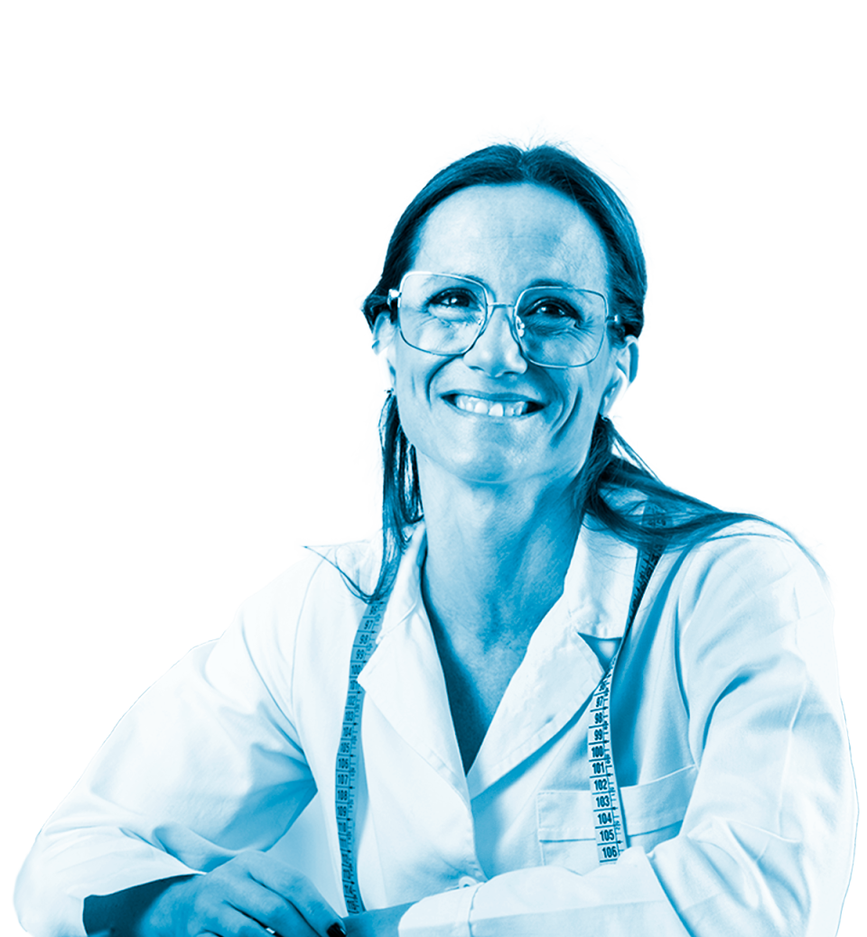 Foto de una estudiante del Grado en Nutrición y Dietética a distancia