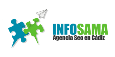 Logo de InfoSama, empresa colaboradora de prácticas del Grado en Marketing Digital