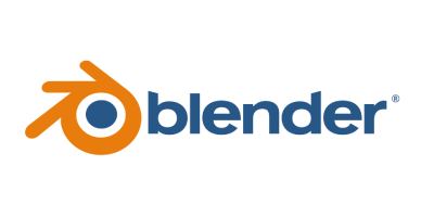 Logo Blender, herramienta del Grado en Diseño Gráfico - Undergraduate Degree in Graphic Design, Multimedia and Digital Creation