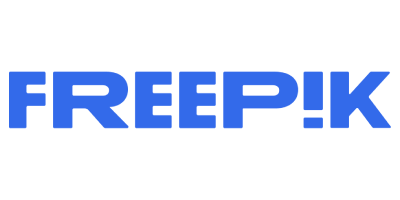 Logo Freepik, empresa de prácticas del Grado en Diseño Gráfico - Undergraduate Degree in Graphic Design, Multimedia and Digital Creation