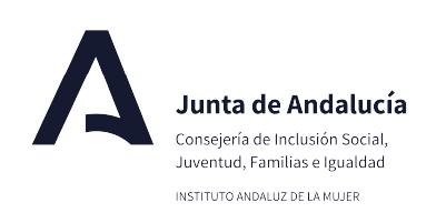 Logo del Instituto Andaluz de la Mujer, empresa colaboradora del Grado en Psicología