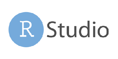 Logo de R Studio, herramienta del Grado en Ingeniería Informática