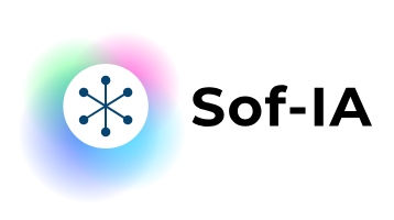 Logo de Sof-IA, herramienta utilizada en el Grado de Derecho online