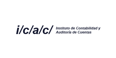 Logo de ICAC, empresa colaboradora del Grado en Economía Digital