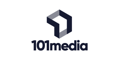 Logo de 101 Media, empresa que colabora en el Grado en Marketing Digital