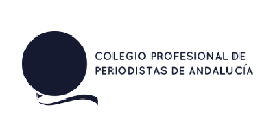 Logo del Colegio Profesional de Periodistas de Andalucía, empresa que colabora en el  Grado en Marketing Digital