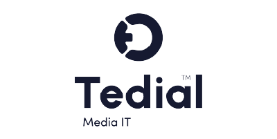 Logo de Tedial, empresa que colabora en el Grado en Marketing Digital