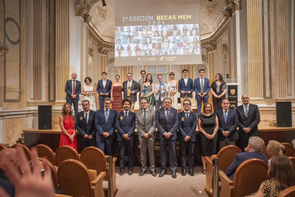 Estudiantes que han obtenido las Becas MEM para estudiar en UTAMED